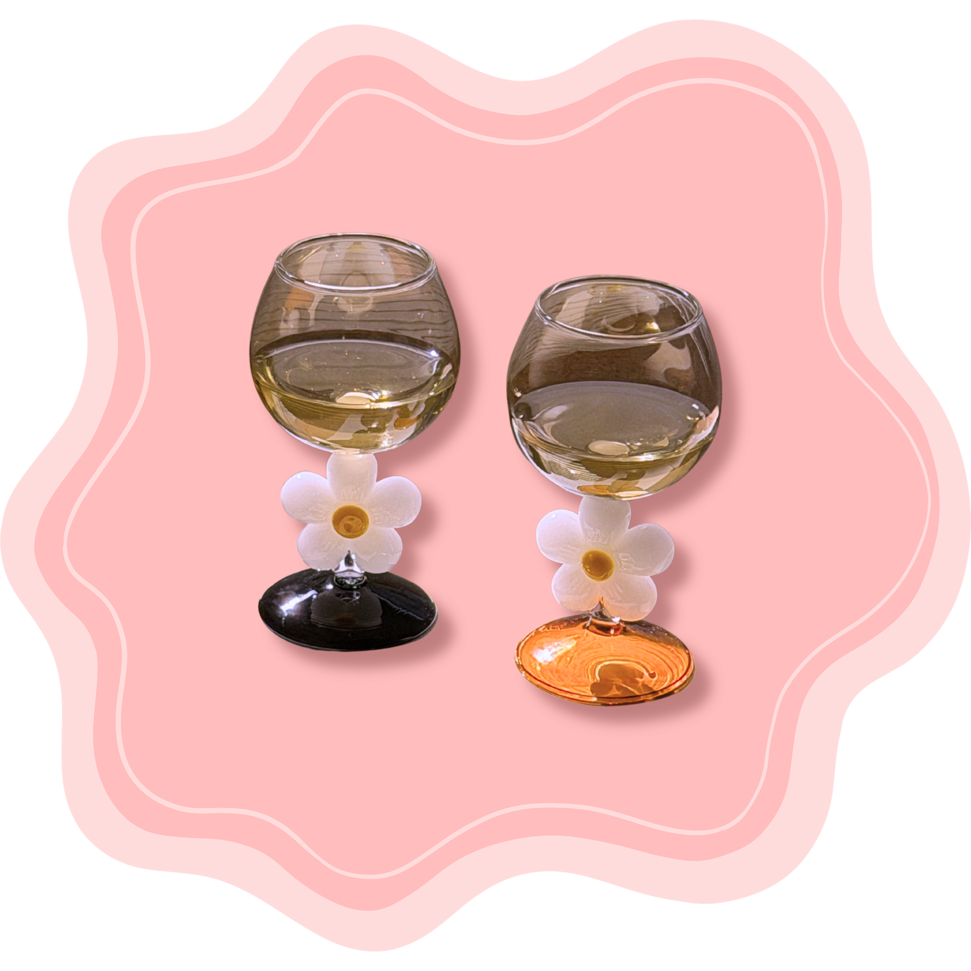 Daisy Glow Glass ♡