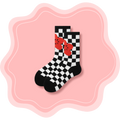 Retro Bloom Crew Socks ♡