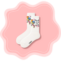 Tiny Rebel Crew Socks ♡