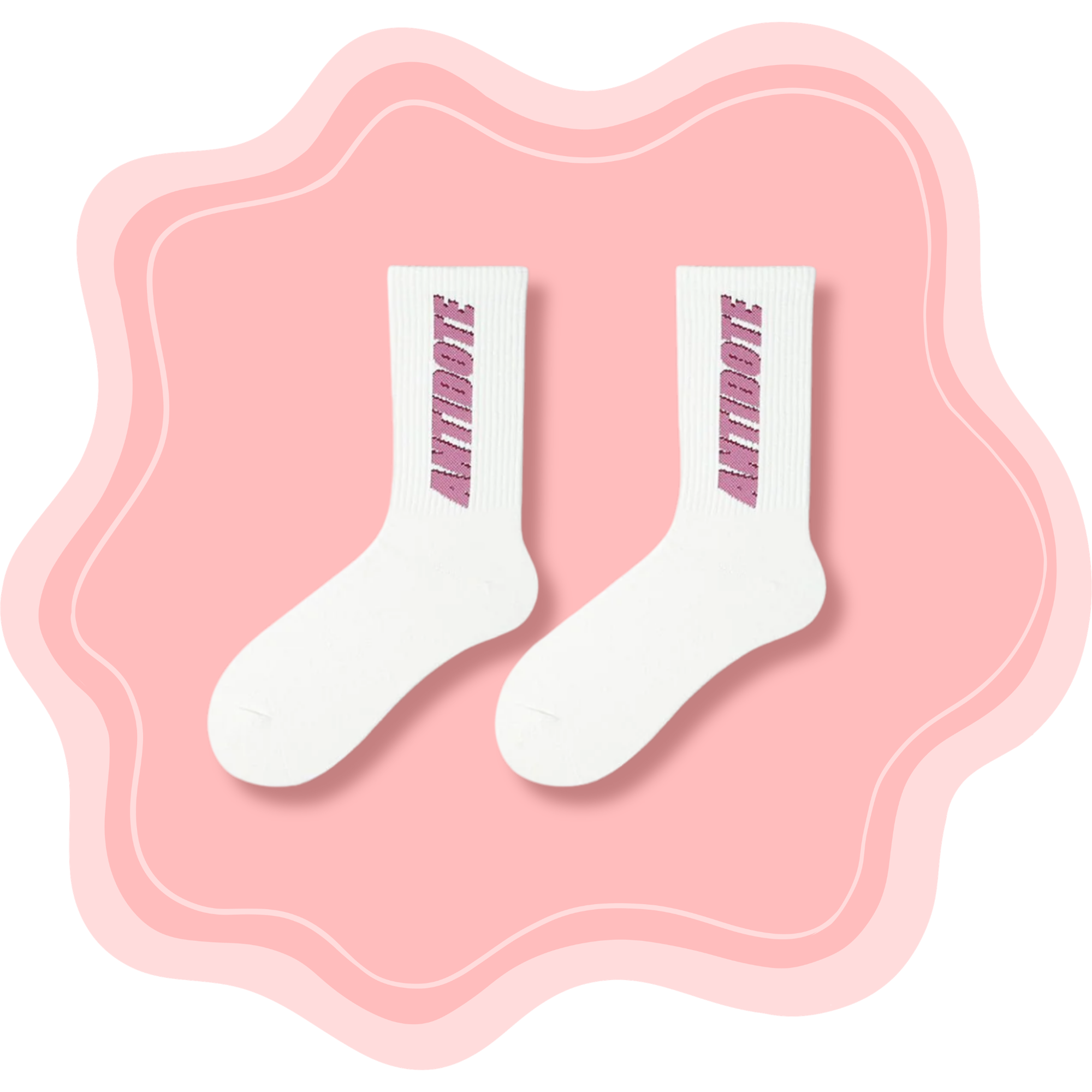 “Antidote„ Crew Socks ♡