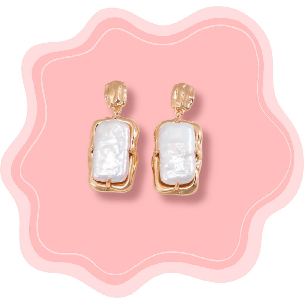 Pearl Tide Earrings ♡