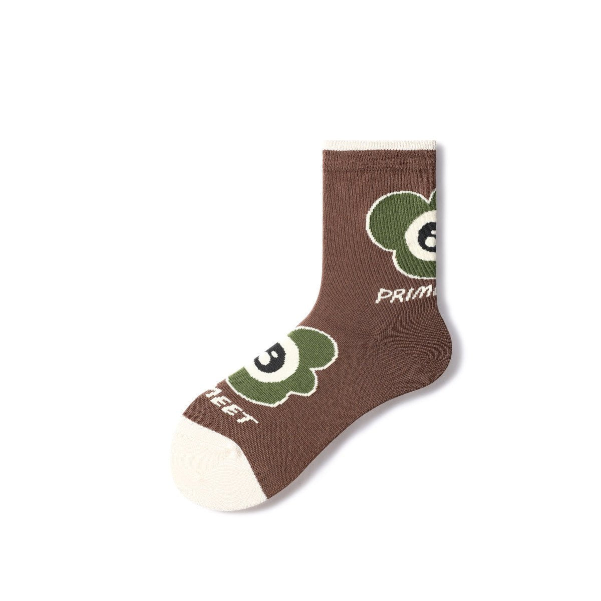 Autumnal All-season Women 5pcs Crew Socks Set-4
